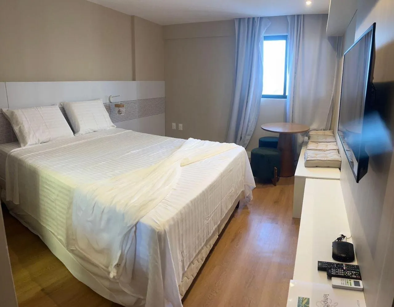 Suite 1707 Em Hotel Em Ponta Negra - Vista Para O Mar Natal