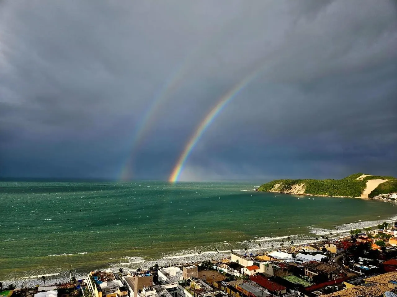 Suite 1707 Em Hotel Em Ponta Negra - Vista Para O Mar Natal