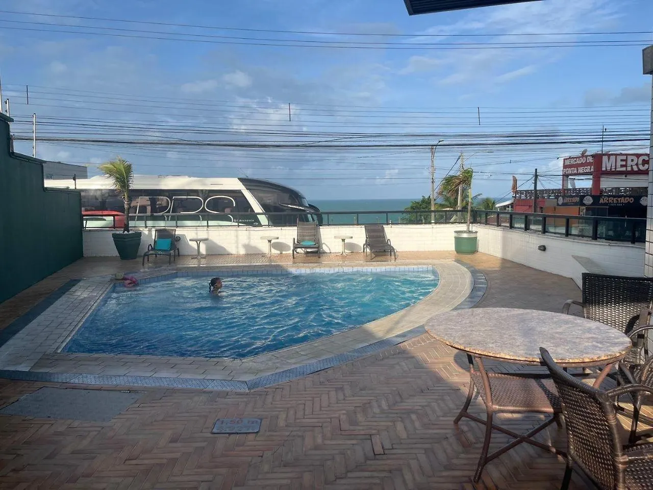 Suite 1707 Em Hotel Em Ponta Negra - Vista Para O Mar Natal